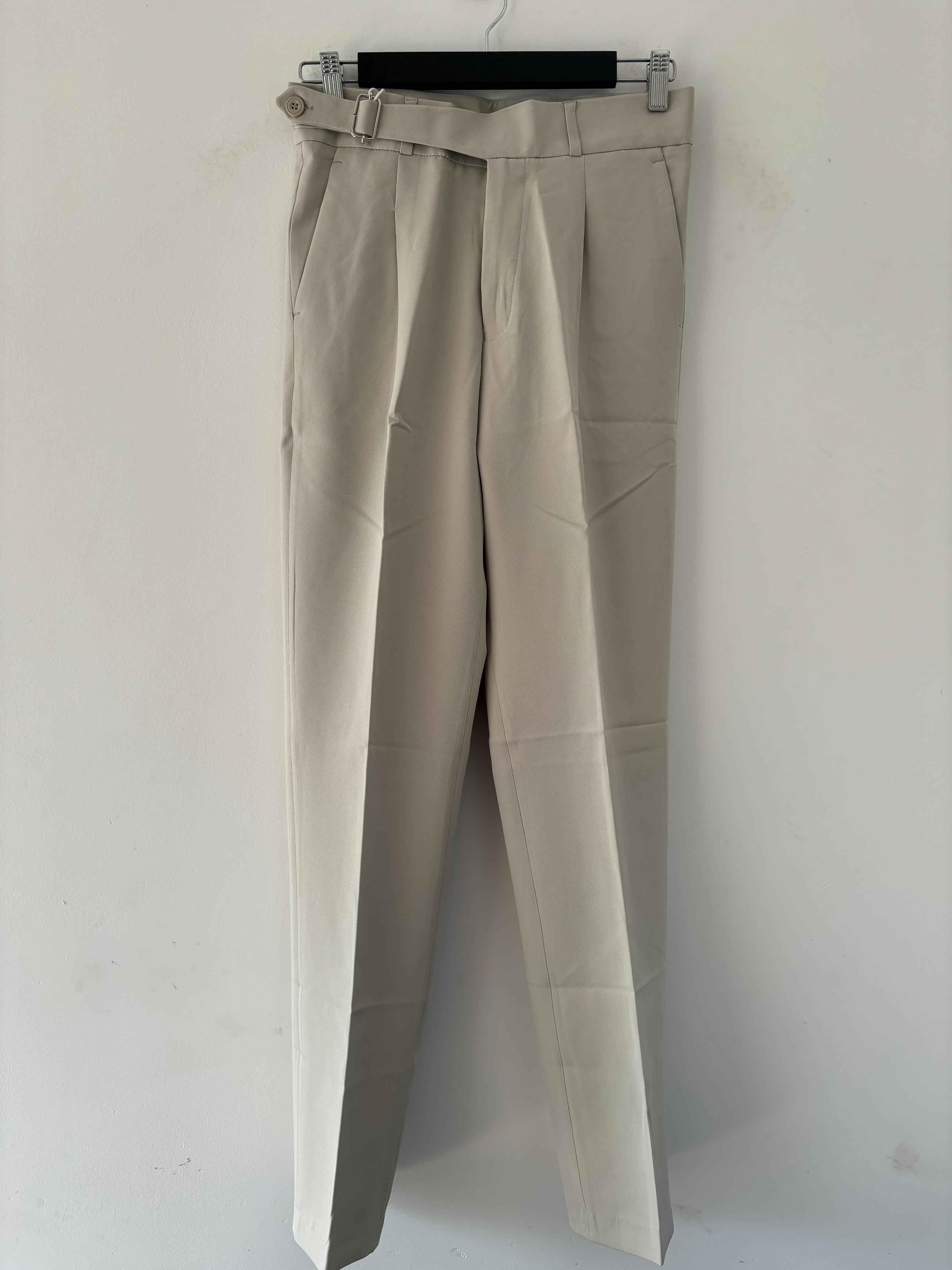 Cream Gurkha pants