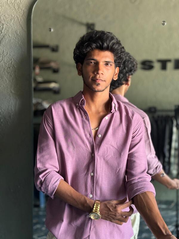 Purple linen shirt Purple linen shirt
