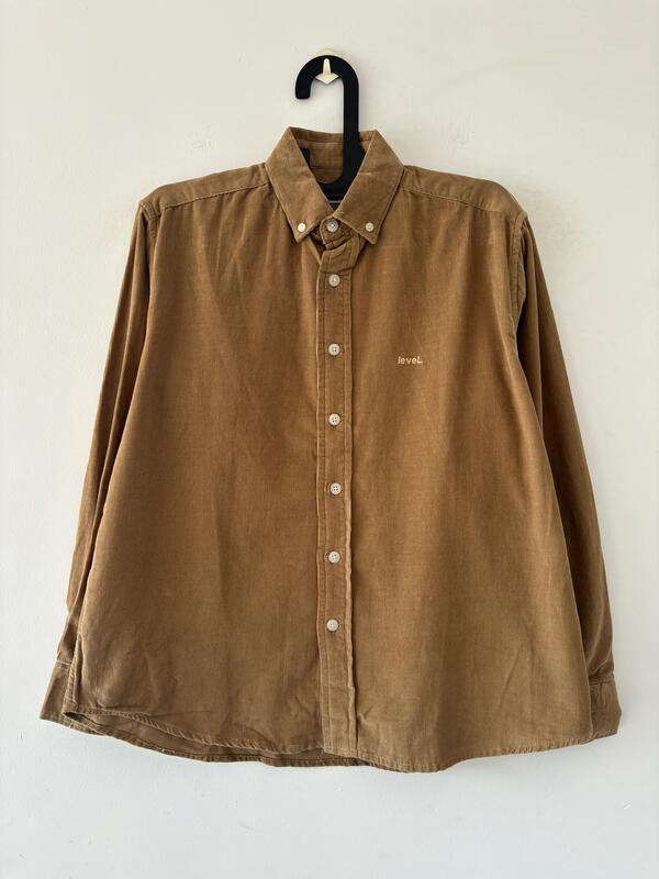 Dark beige corduroy shirt Dark beige corduroy shirt