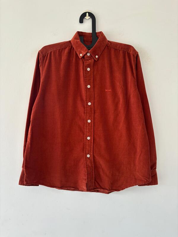Orange corduroy shirt Orange corduroy shirt