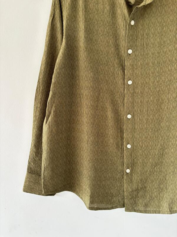 Green mandarin shirts Green mandarin shirts