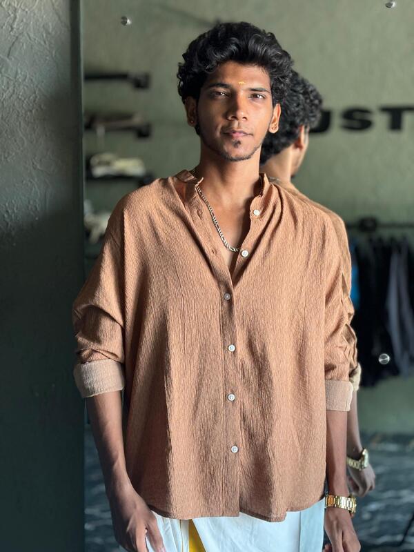 Caramel mandarin shirts Caramel mandarin shirts