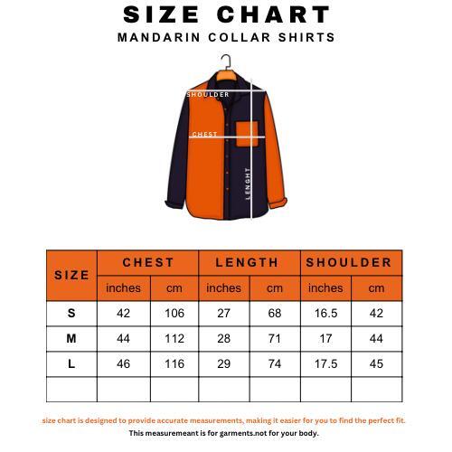 Wood Brown mandarin shirts Wood Brown mandarin shirts