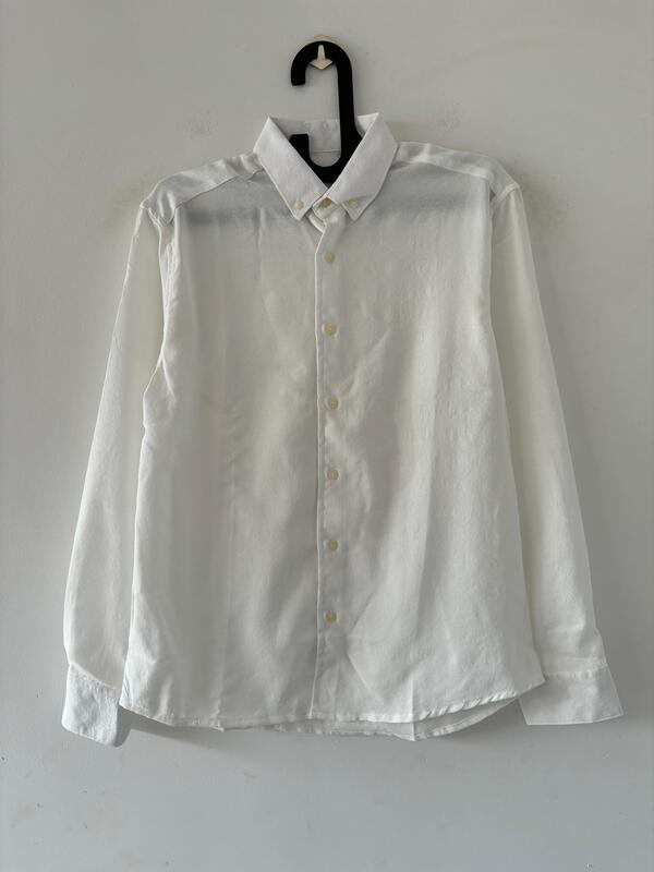 White jacquard shirt White jacquard shirt