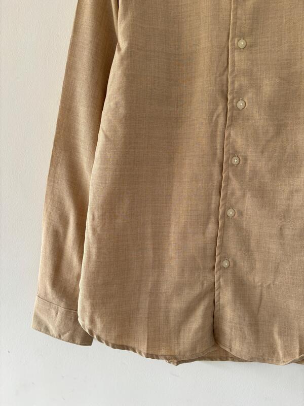 Beige jacquard shirt Beige jacquard shirt