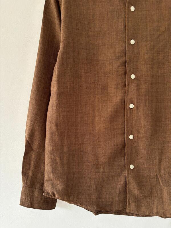 Brown jacquard shirt Brown jacquard shirt