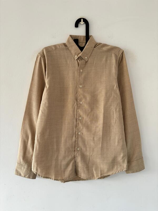 Beige jacquard shirt Beige jacquard shirt
