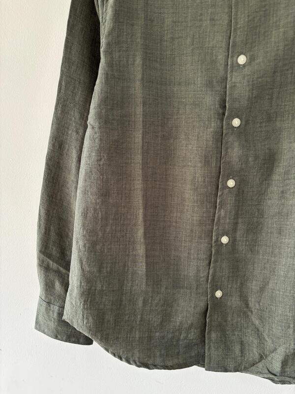 Green jacquard shirt Green jacquard shirt